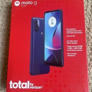 Moto G Play - Total by Verizon - Motorola XT2271DL - 32GB, Triple camera